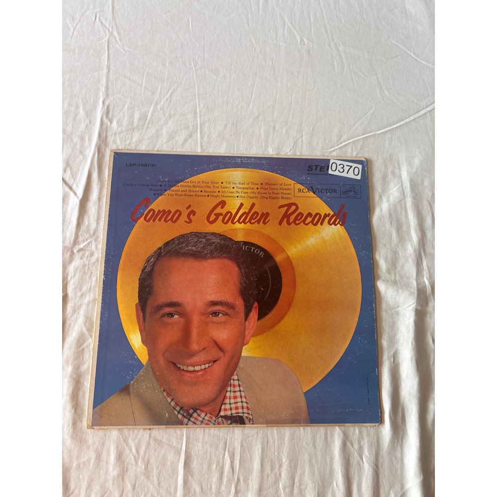RCA Victor Como's Golden Records Perry Como 12" Vinyl LP Good LSP-1981(e) Pop